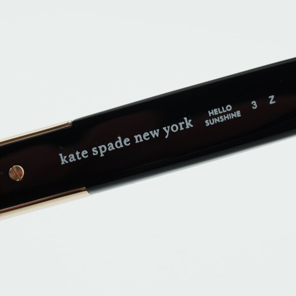 Kate Spade EMMALYNN/S 0807 M9 Sunglasses Black Cat Eye Frame, Polarized Lenses main image 7